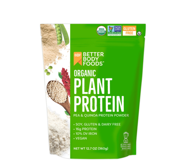 BetterBody Foods Organic Plant Protein Powder