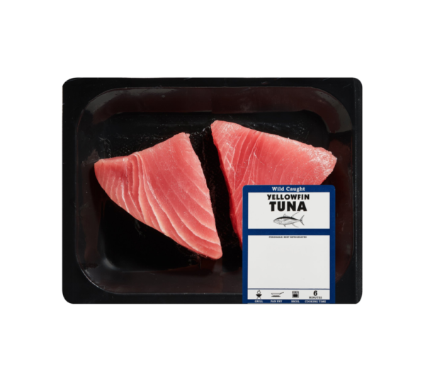 Wild Caught Tuna Steaks, 0.65 - 0.75 lb